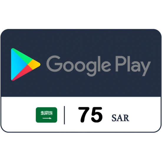 Google Play 75 SAR